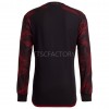 Maillot de Foot Allemagne Extérieur Coupe du monde 2022 Manches Longues